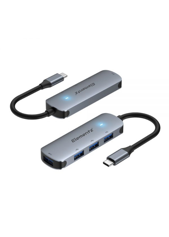 Elementz USB C 4合1 傳輸擴展器 MK-40C